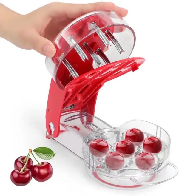 Cherry Pitter Tool (Red) - Image 5