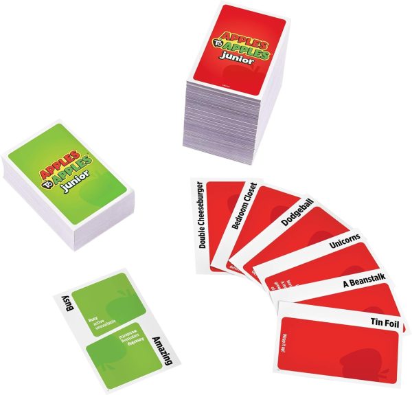 Apples to Apples Junior Kids Game, Card Game for Family Night with Kid-Friendly Words - Image 4