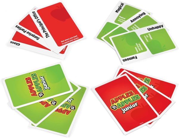 Apples to Apples Junior Kids Game, Card Game for Family Night with Kid-Friendly Words - Image 6