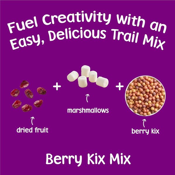 Berry Berry Kix Crispy Corn Puffs Whole Grain Breakfast Cereal, 18 oz. - Image 5