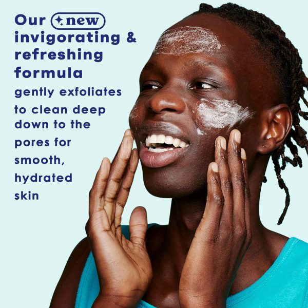 Clean & Clear Oil-Free Deep Action Exfoliating Facial Scrub, Cooling Face Wash for Deep Pore Cleansing, 7 oz - Image 5