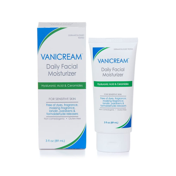 Vanicream Daily Facial Moisturizer For Sensitive Skin, Hyaluronic Acid & Ceramides 89 ml / 3 oz - Image 2