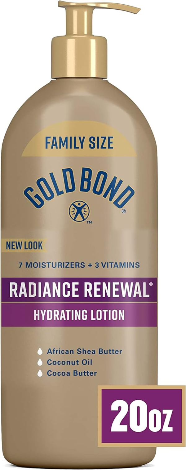 Gold Bond Ultimate Lotion, Radiance Renewal, 20oz Bottle - Image 2