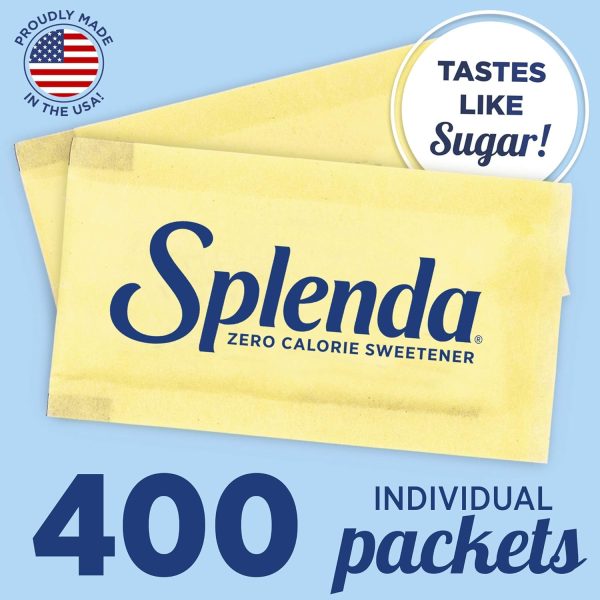 Splenda Zero Calorie Sweetener, Sugar Substitute Packets - 400 Ct. - Image 3