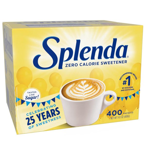 Splenda Zero Calorie Sweetener, Sugar Substitute Packets - 400 Ct.