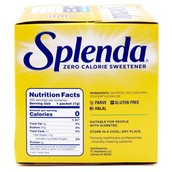 Splenda Zero Calorie Sweetener, Sugar Substitute Packets - 400 Ct. - Image 7